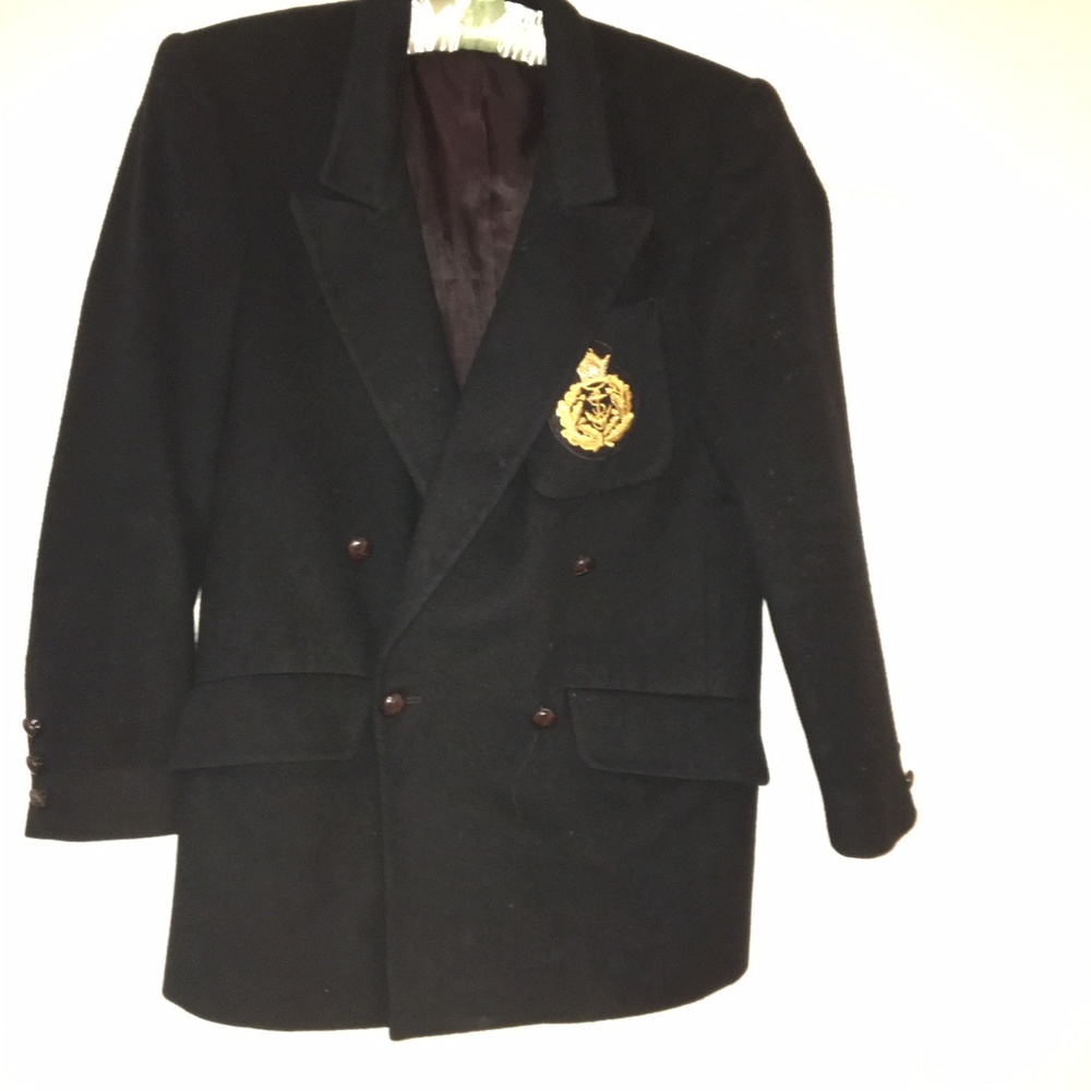 Cashmere Black Blazer